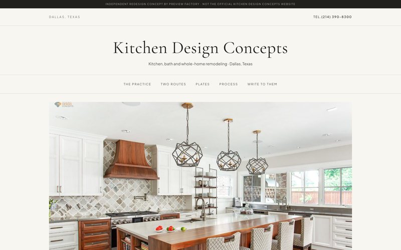 Kitchen project letter